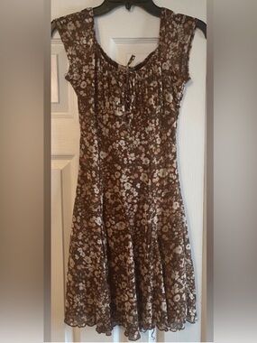 NWT, No Comment Floral Color Dress, Size Medium